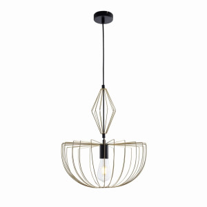 JASMINA złota Ø 40cm. 1xE27 Lampa wisząca