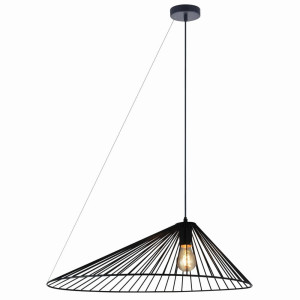 AURORA czarna 1xE27 Lampa wisząca