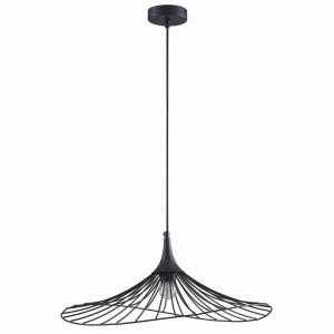 ARIELLE czarna Ø 50cm. 1xE27 Lampa wisząca