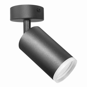 LONDON czarna 1xGU10 Lampa ścienno-sufitowa ruchoma