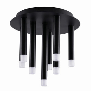 GLAM czarny Ø 30 9xG9 Lampa sufitowa