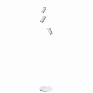 PARIS 3xGU10 biała Lampa podłogowa