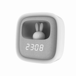 BUNNY 2 LED z budzikiem 3000K / w zestawie zasilacz i przewód USB Lampka nocna