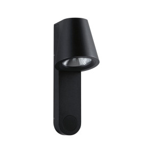 CAISSA antracyt LED 9W 3000K IP44 Kinkiet zewnętrzny z czujnikiem zmierzchu