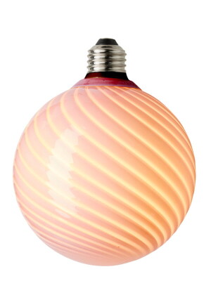 COLORS Candy różowa Ø12,5cm, 3 step dim 3,5W 2700K Żarówka dekoracyjna