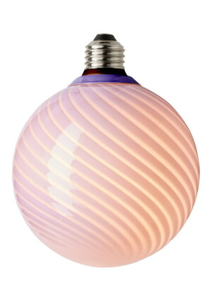 COLORS Candy fioletowa Ø12,5cm, 3 step dim 3,5W 2700K Żarówka dekoracyjna