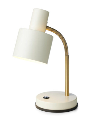 Vogue kremowy E27 Lampka stołowa