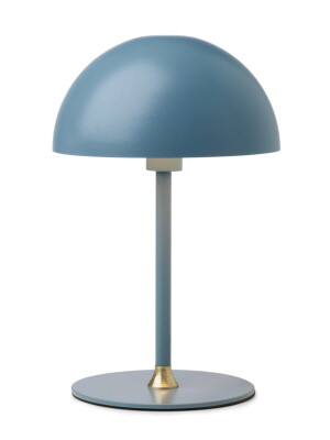 Boogie niebieski Ø16cm. G9 Lampka stołowa