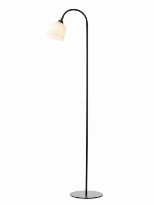 Glow czarny | opal E14 Lampa podłogowa