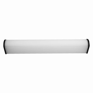 ALEX 41 czarny LED 8W 4000K IP44 szer. 41cm. Kinkiet łazienkowy nad lustro z włącznikiem