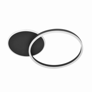 ROMAN 2 czarna LED 33W 4000K Lampa sufitowa