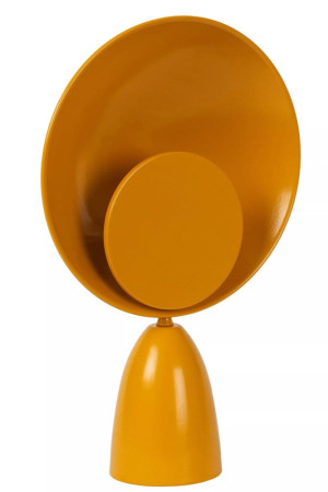 CASTAMAR ochra żółta Ø 25,5 cm LED 3W 3000K Lampka stołowa