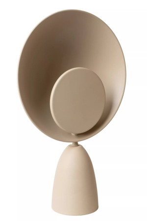 CASTAMAR szary Ø 25,5 cm LED 3W 3000K Lampka stołowa