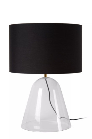 CAMPANA Ø 40cm. czarna E27 Lampa stołowa uchylna