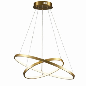 LEA 2 złota Ø 60cm. LED 35W 4000K Lampa wisząca