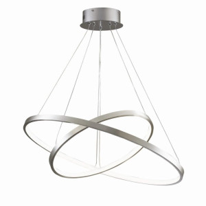 LEA 2 nikiel Ø 60cm. LED 35W 4000K Lampa wisząca
