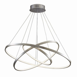 LEA 3 nikiel Ø 80cm. LED 60W 4000K Lampa wisząca