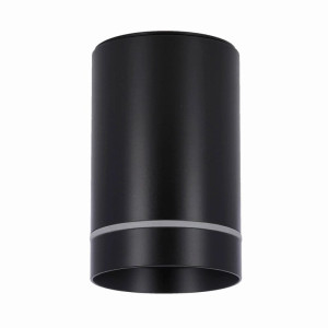 Tuba czarna śr.7,9cm. GU10 Downlight Candellux 2282787 ( 1 szt. dostępna od ręki. Wysyłka 24 h. )