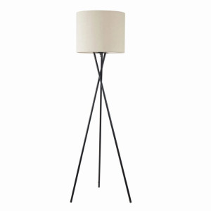 TEKLA len naturalny Ø40cm. E27 Lampa podłogowa