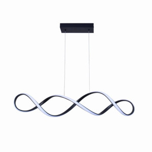 INFINITO L czarna LED 34W 4000K Lampa wisząca