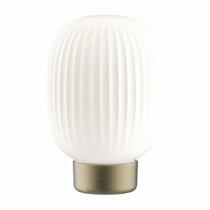 LATTE LED DIM Gold z akumulatorem, 2700K USB-C Lampa dekoracyjna stołowa