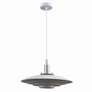 TAYLOR biała Ø37,5cm. 1xE7 Lampa wisząca