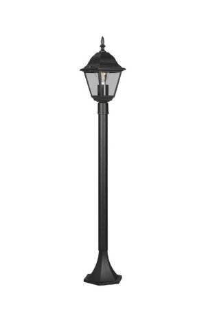 LIVENZA czarny mat. wys.100cm. E27 IP44 Lampa ogrodowa stojąca