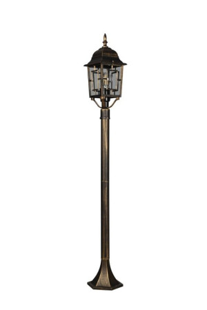 VOLTURNO antyczny rdzawy wys.100cm. E27 IP44 Lampa ogrodowa stojąca