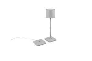 Fernandez ciemnoszary LED dim. 1,5W 2700+4000+6000K ściemnialna Zewnętrzna lampka stołowa