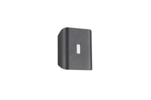 SANTERNO antracyt DIP SWITCH LED 7,5W 2300+3000+4000K IP54 Kinkiet ścienny zewnętrzny góra-dół