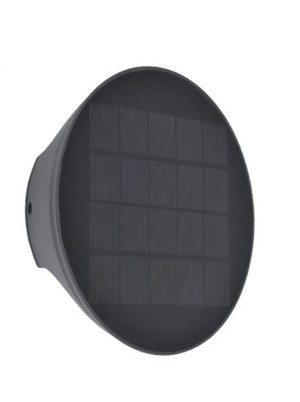 Belka Solar szary LED 9W 3000K IP54 Kinkiet zewnętrzny solarny