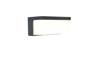 ZELNA HYBRID antracyt LED 3000K 9W IP44 Kinkiet hybrydowy zewnętrzny
