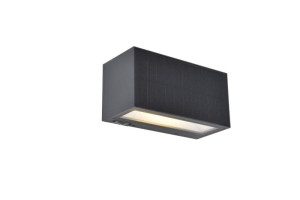 INKA HYBRID Szary PIR LED 9W 3000K IP44 Kinkiet zewnętrzny