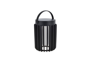 KOZY Solar czarny LED 2,8W 4000K IP44 Zewnętrzna lampka stołowa