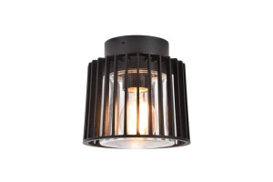 SHYNE czarny E27 IP54 Lampa sufitowa zewnętrzna