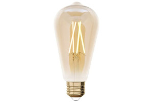 Amber ST64 LED dim. 7,5W E27 2700-6500K Żarówka filamentowa LUTEC CONNECT