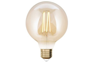 Amber G95 LED dim. 7,5W E27 2700-6500K Żarówka filamentowa LUTEC CONNECT
