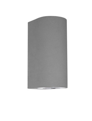 BUENAVISTA szary beton 2xGU10 IP65 Kinkiet zewnętrzny