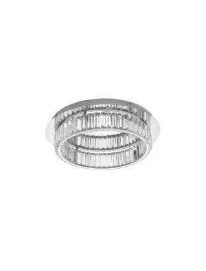 BAUTA chrom | kryształ sr.50cm. LED dim. 29W 3500K Lampa sufitowa
