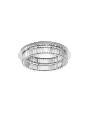 BAUTA chrom | kryształ sr.60cm. LED dim. 40W 3500K Lampa sufitowa
