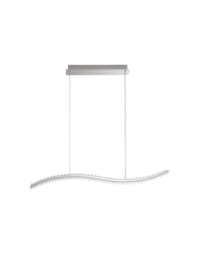 BAUTA chrom | kryształ LED dim. 43W 3500K Lampa wisząca