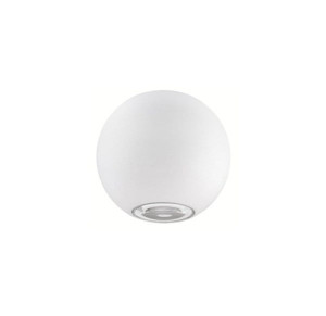 QUIJORNA biały piaskowy LED 2x5W 3000K IP54 Kinkiet zewnętrzny
