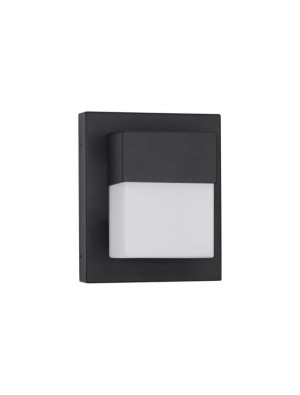 BACUSA czarny piaskowy LED 10W 3000K IP65 Kinkiet zewnętrzny
