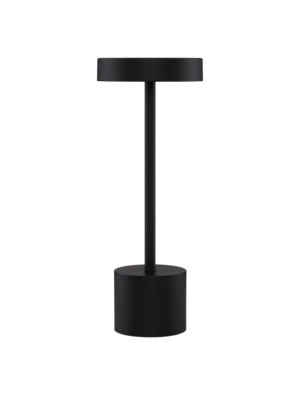 ZITACUARO czarny LED Dim USB 2W 3000K IP54 Zewnętrzna lamka stołowa ściemnialna