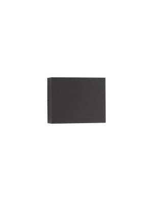 JIUTEPEC antracyt LED 8W 3000K CRI >80 UGR IP65 Kinkiet zewnętrzny góra-dół