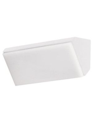 RIONEGRO biały piaskowy LED 12W 3000K IP65 Kinkiet zewnętrzny