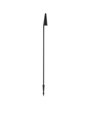 CUAUTLA czarny wys. 1,5m. LED 8,5W 3000K IP54 Lampa ogrodowa stojąca