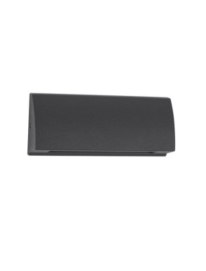 AGUA ciemnoszary LED 3,5W 3000K IP54 Zewnętrzna lampa schodowa, elewacyjna