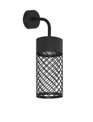 DONZUELA czarny piaskowy LED 9W 3000K IP65 Kinkiet zewnętrzny