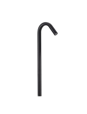 QUIBDO czarny piaskowy wys. 60cm. LED 5W 3000K IP65 Lampa ogrodowa stojąca